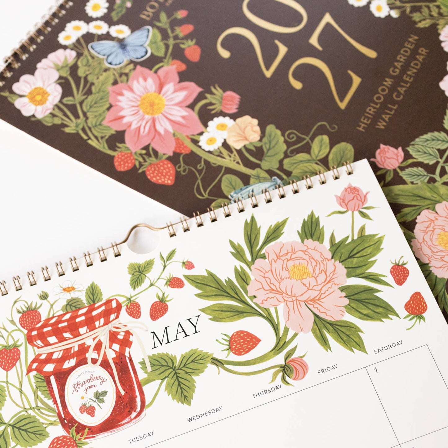 2027 WALL CALENDAR | HEIRLOOM GARDEN