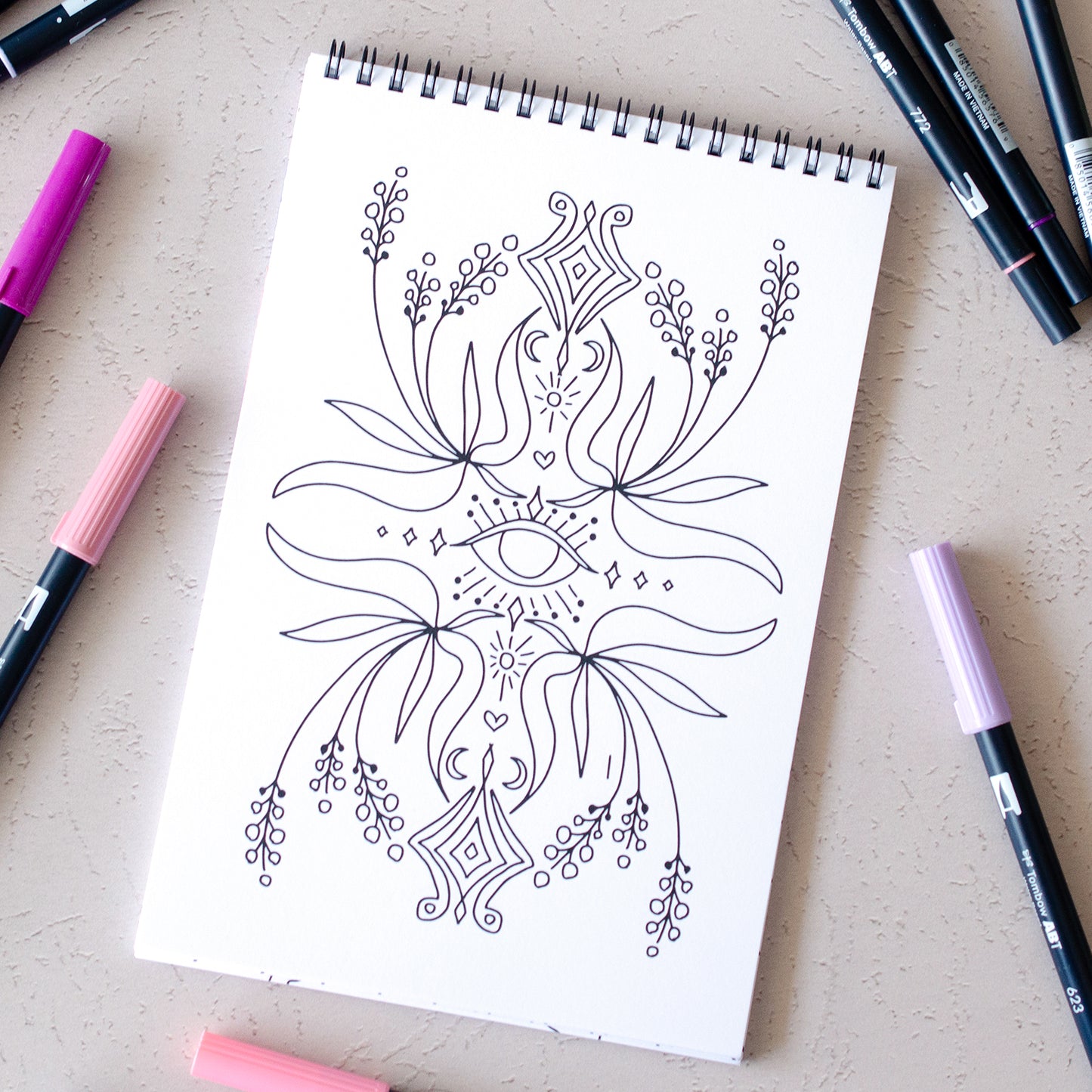 Cosmic Cowgirl Premium Coloring Book