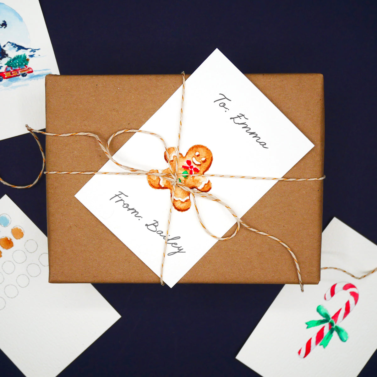 Antiquaria Mini Watercolor Kit: Christmas No.1