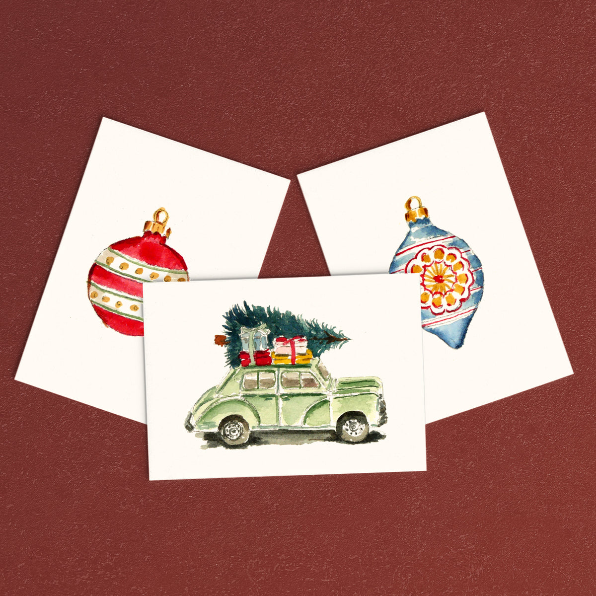 Mini Watercolor Kit: Christmas No.2