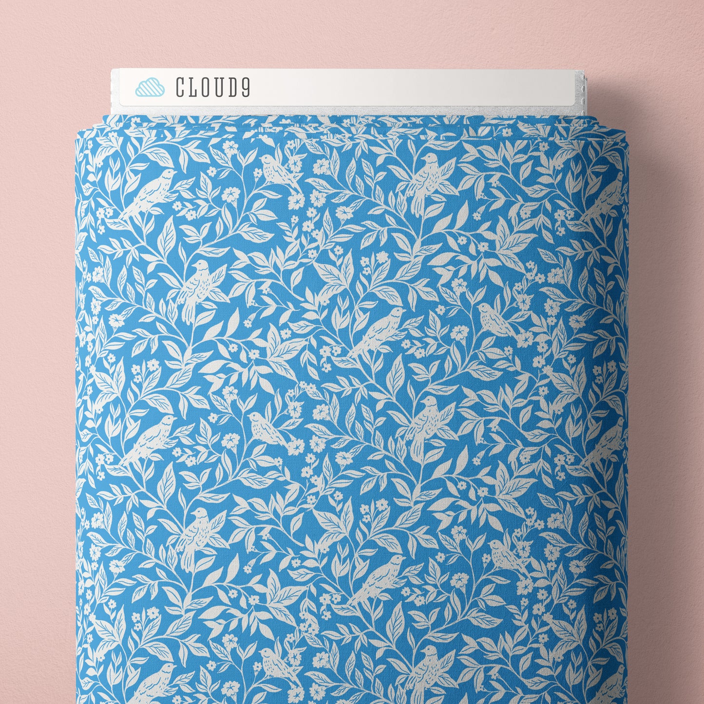 Cloud9 Garden Reverie- Aviary Blue - Quilting Cotton Fabric