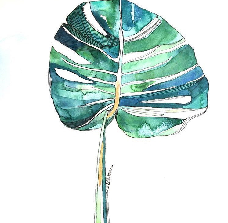 Beginner Watercolor Workshop – Plant-Themed (In-Person, April 13, 1 PM - 3 PM)