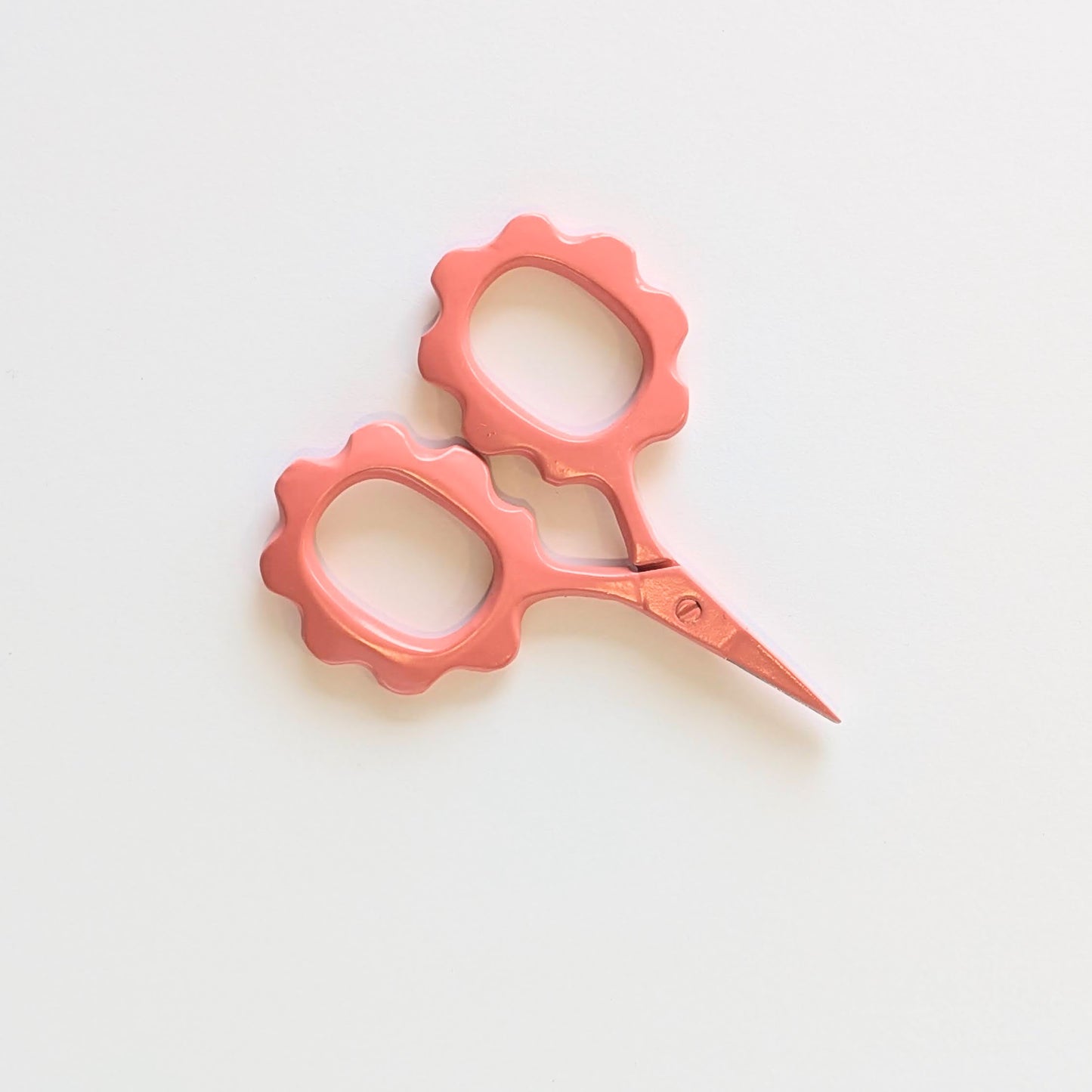 Small Flower scissors, tiny embroidery scissors: Flamingo