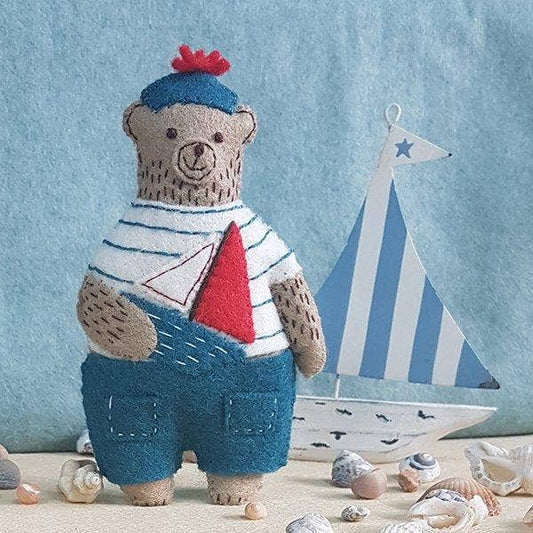 Marcel the Sailor Bear Felt Craft Mini Kit