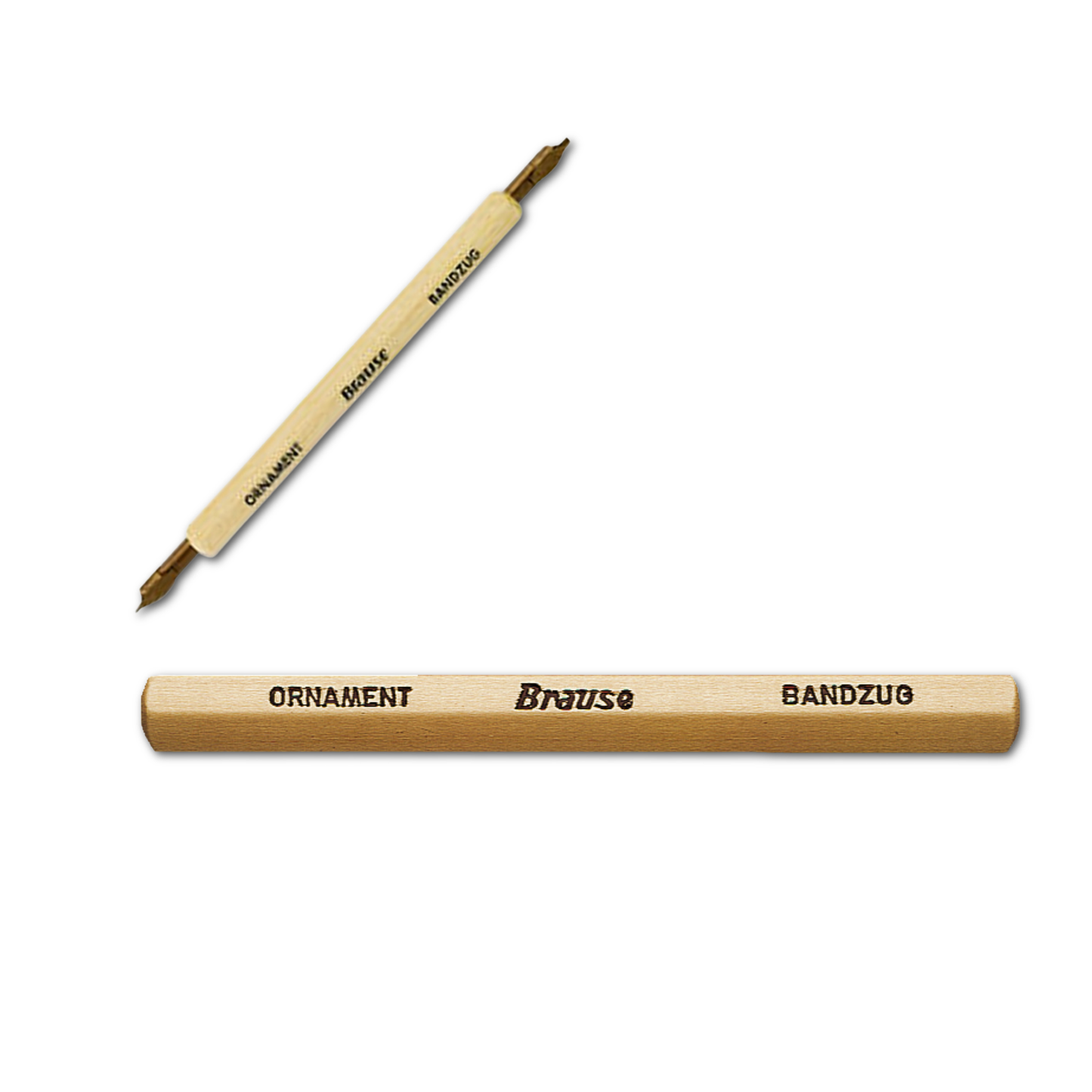 Brause Hexagonal Double-Ended Wood Nib Holder - Box of 10