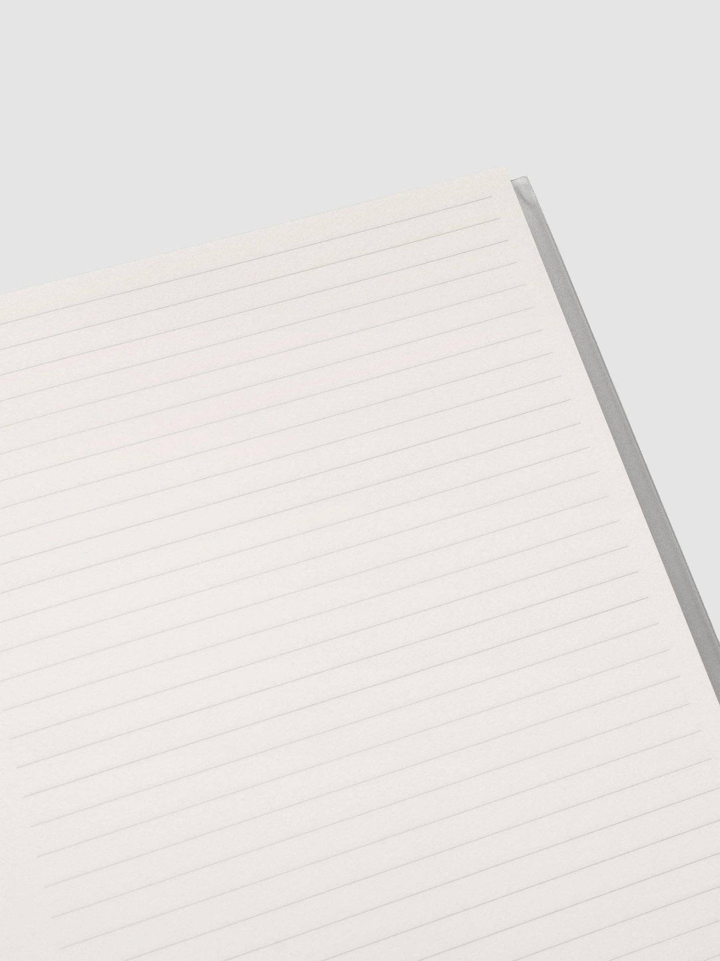 Perfect Bound Notebook | A5: Lined | Ash