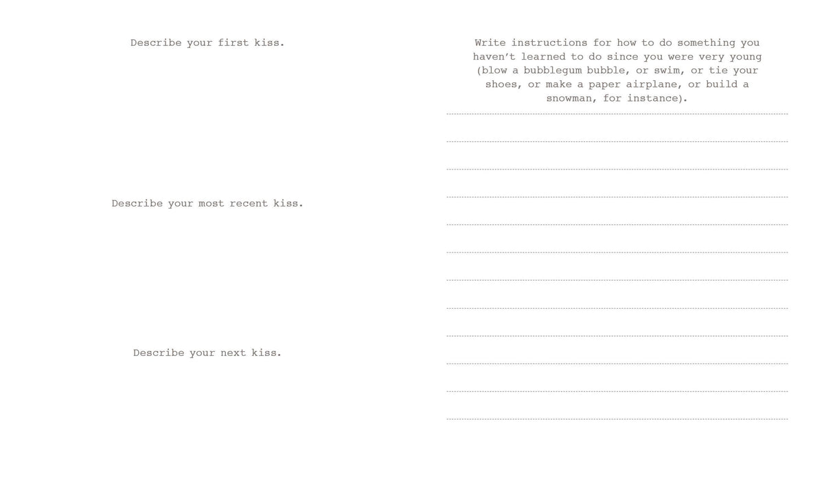 642 Tiny Things to Write About