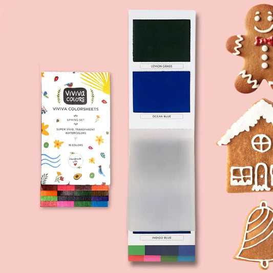 Colorsheets- Spring - 16 Watercolors
