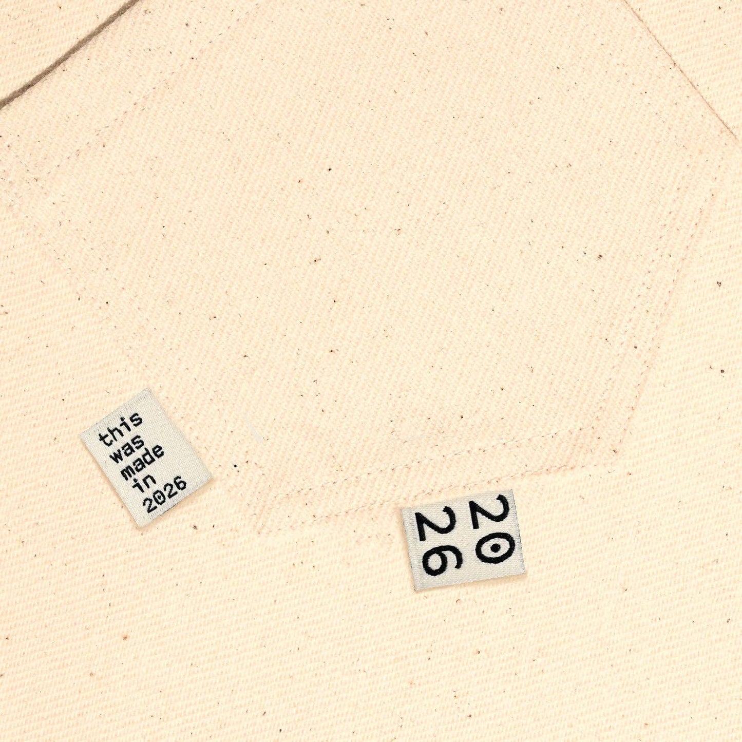 Circa 2026 Woven Labels