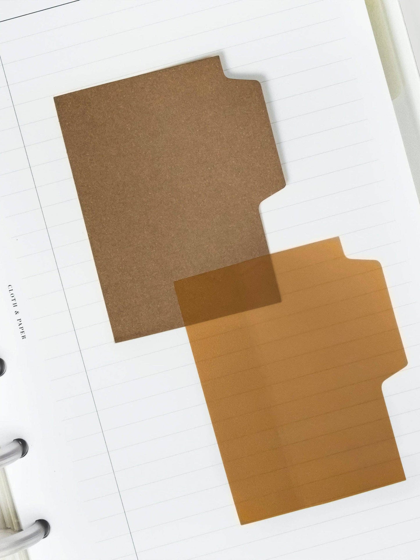 Blank Tab Sticky Note Set: Taos