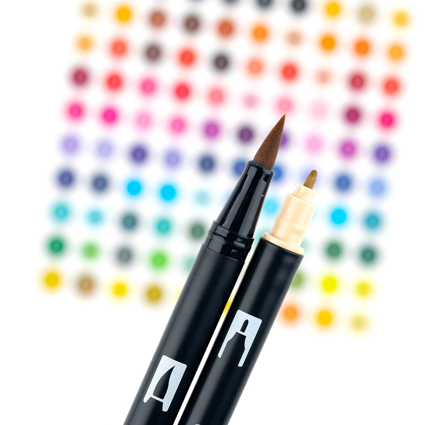 Dual Brush Pen Art Markers 10-Pack, Seventies