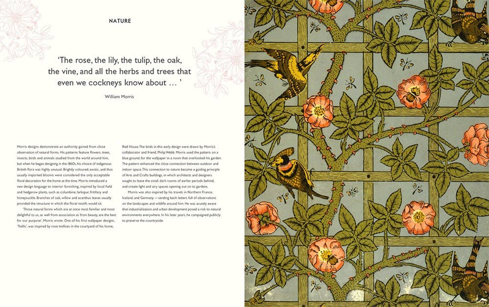 William Morris: An Arts & Crafts Coloring Book: Paperback