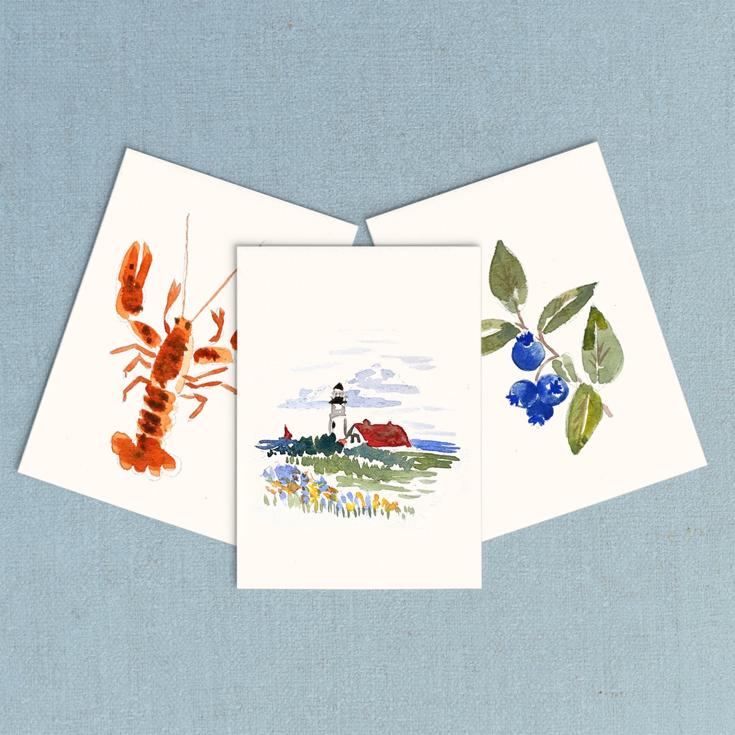 Antiquaria Mini Watercolor Painting Kit: Lighthouse