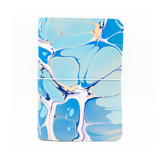 Leather Traveler's Journal: Blue Lagoon