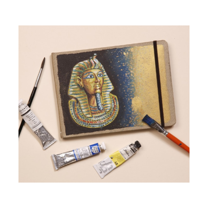 Clairefontaine Goldline Mixed Media Art Journal - 3 Sizes: 6 x 8.25 Medium Landscape