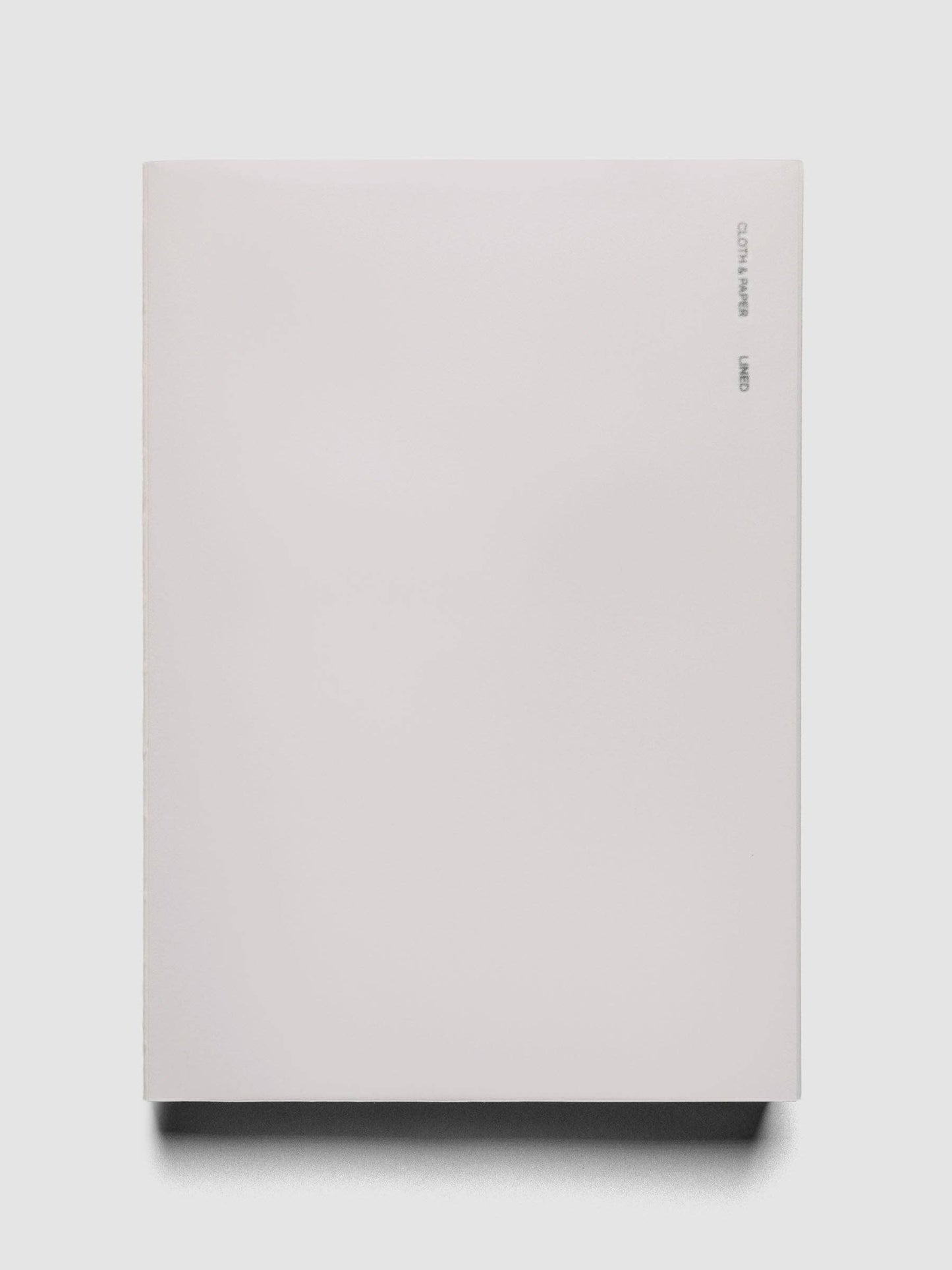 Perfect Bound Notebook | A5: Lined | Ash