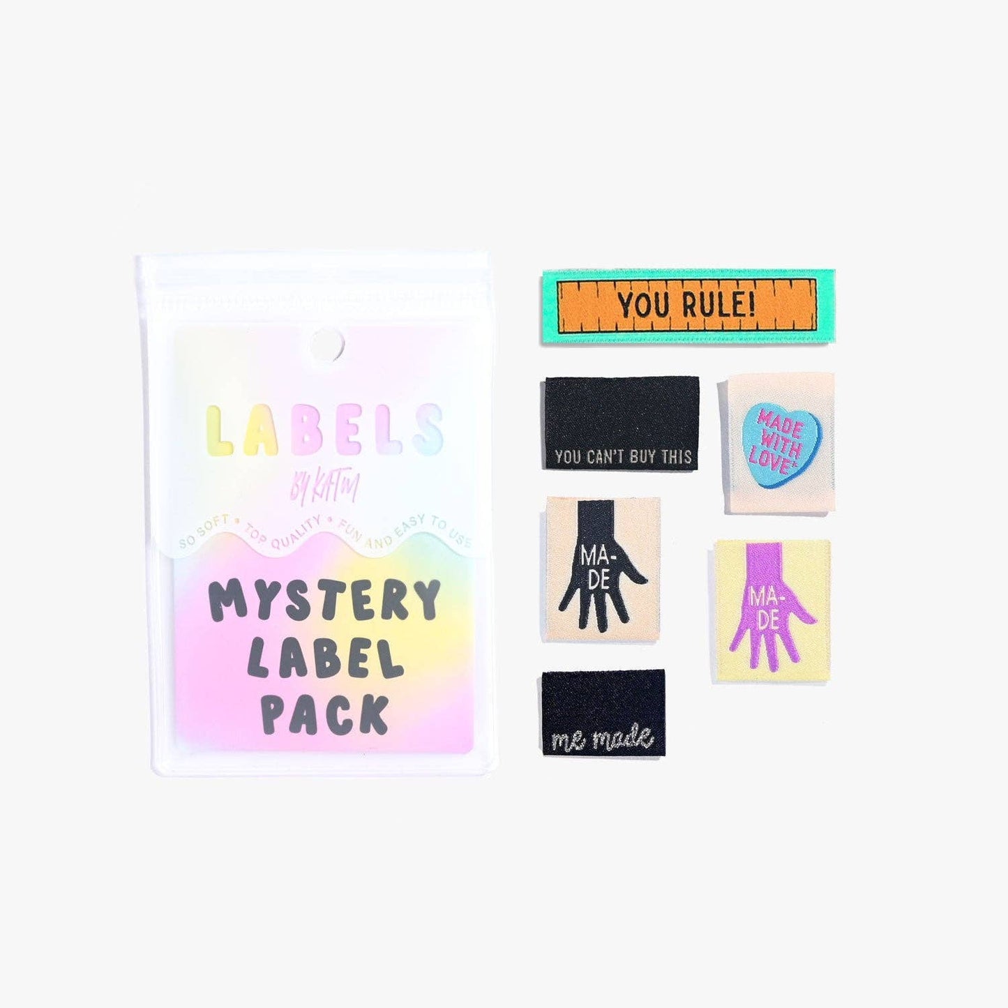 Mystery Woven Label Packs