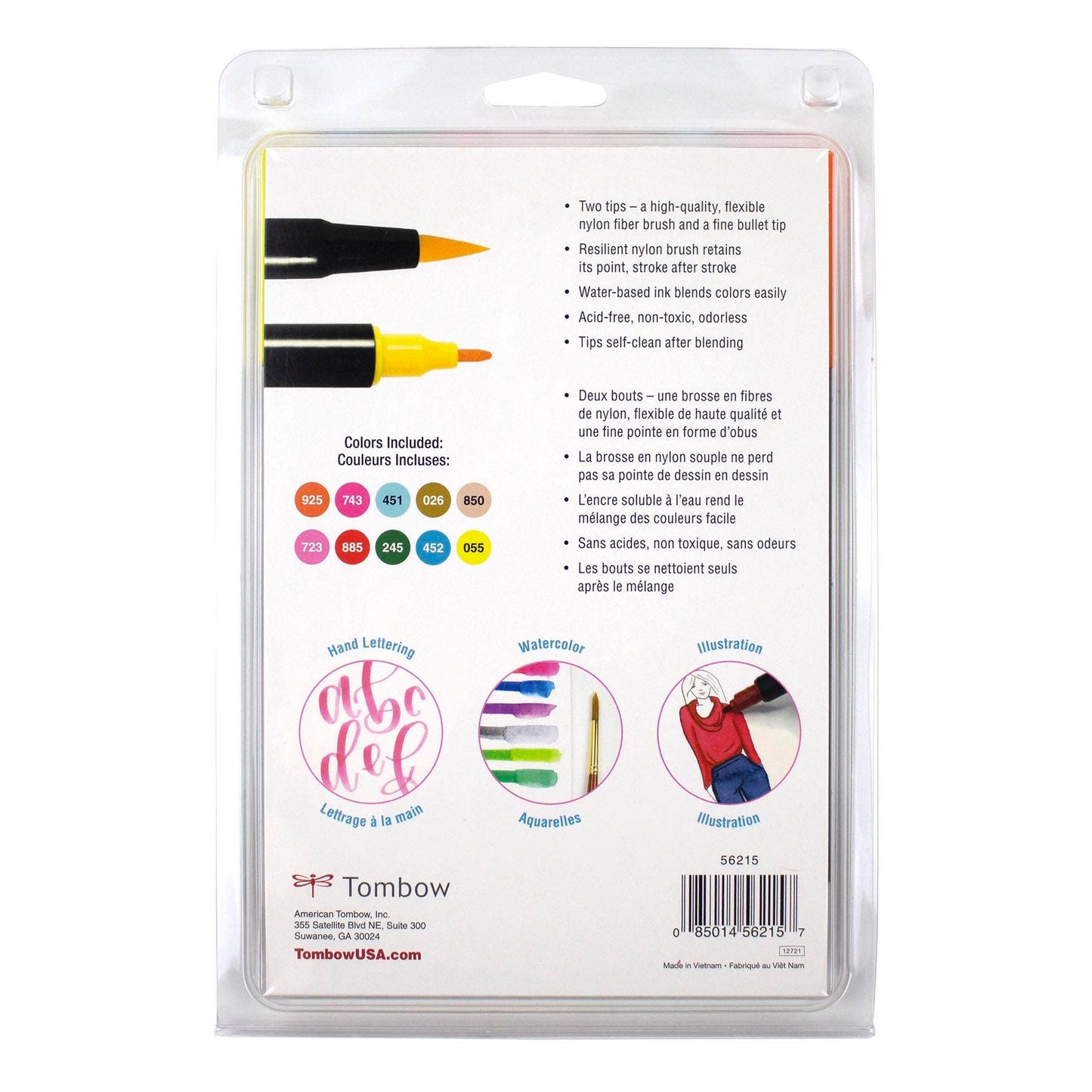 Dual Brush Pen Art Markers: Celebration - 10-Pack