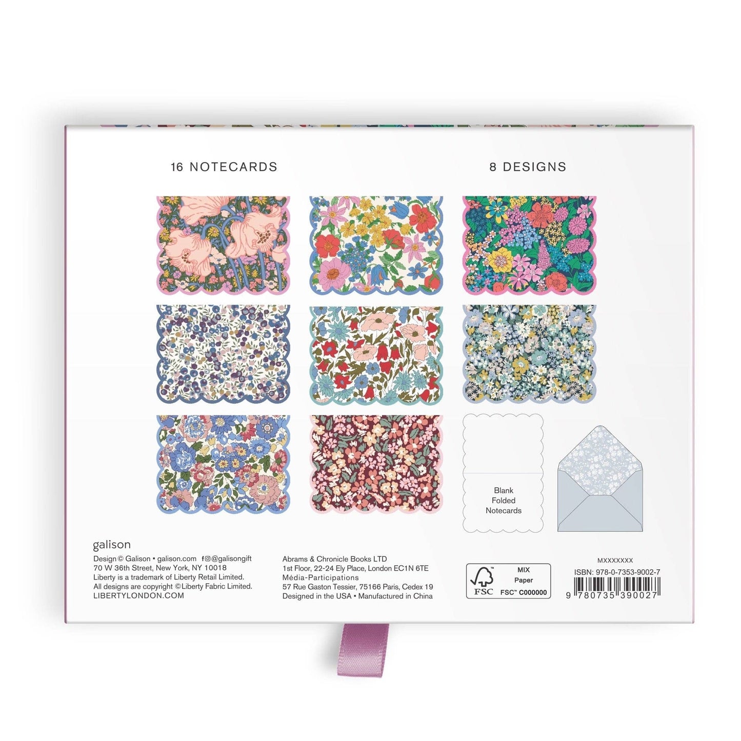 Liberty Premium Notecard Set