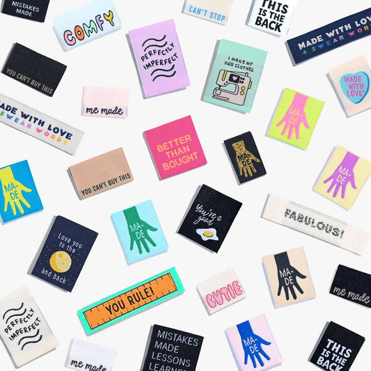 Mystery Woven Label Packs