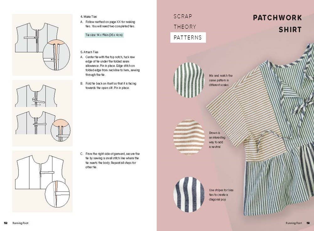 The Matchy Matchy Sewing Book: Paperback