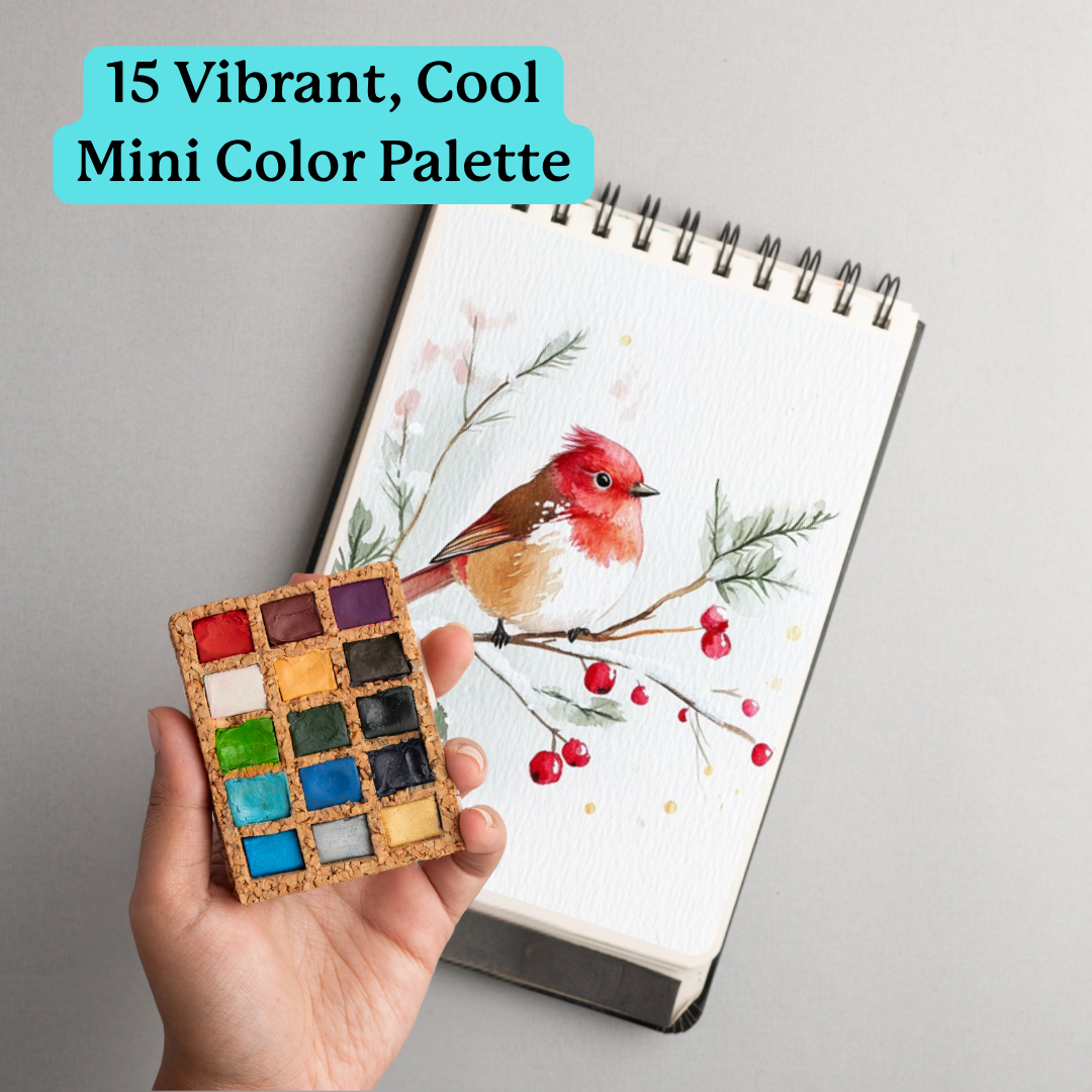 Viviva Winter Pans - Mini Palette | 15 colors| NEW LAUNCH