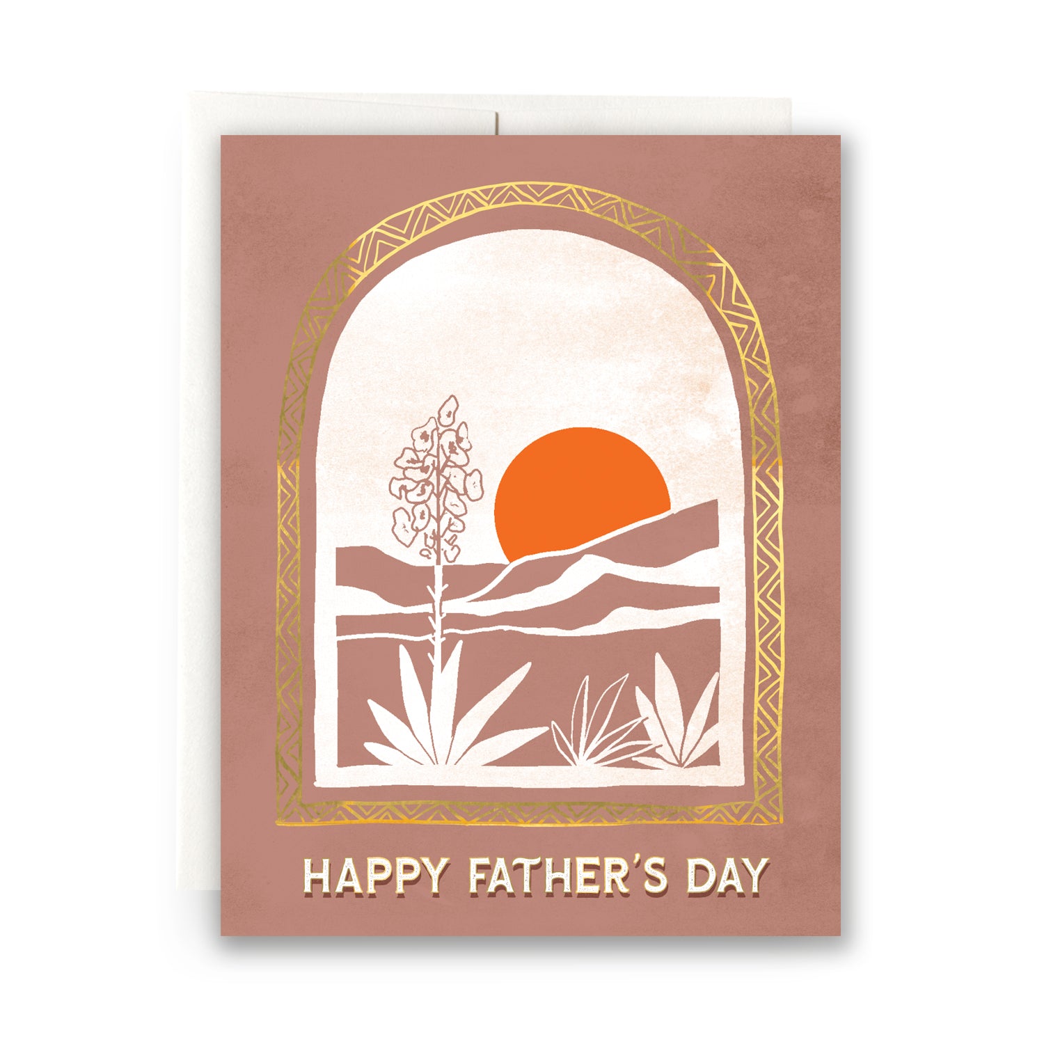 Desert Vista Father's Day card featuring a scenic desert landscape, ideal for dads who enjoy desert views.