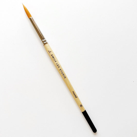 Watercolor Paintbrush: size 8