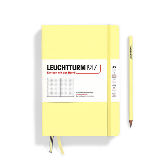 Notebooks - Medium (A5): Vanilla / Hardcover / Dotted