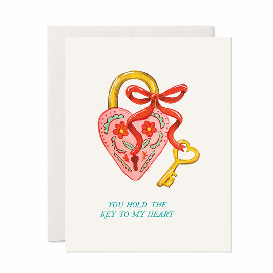 Heart Locket A2 Greeting Card