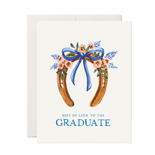 Horseshoe Graduate A2 Greeting Card