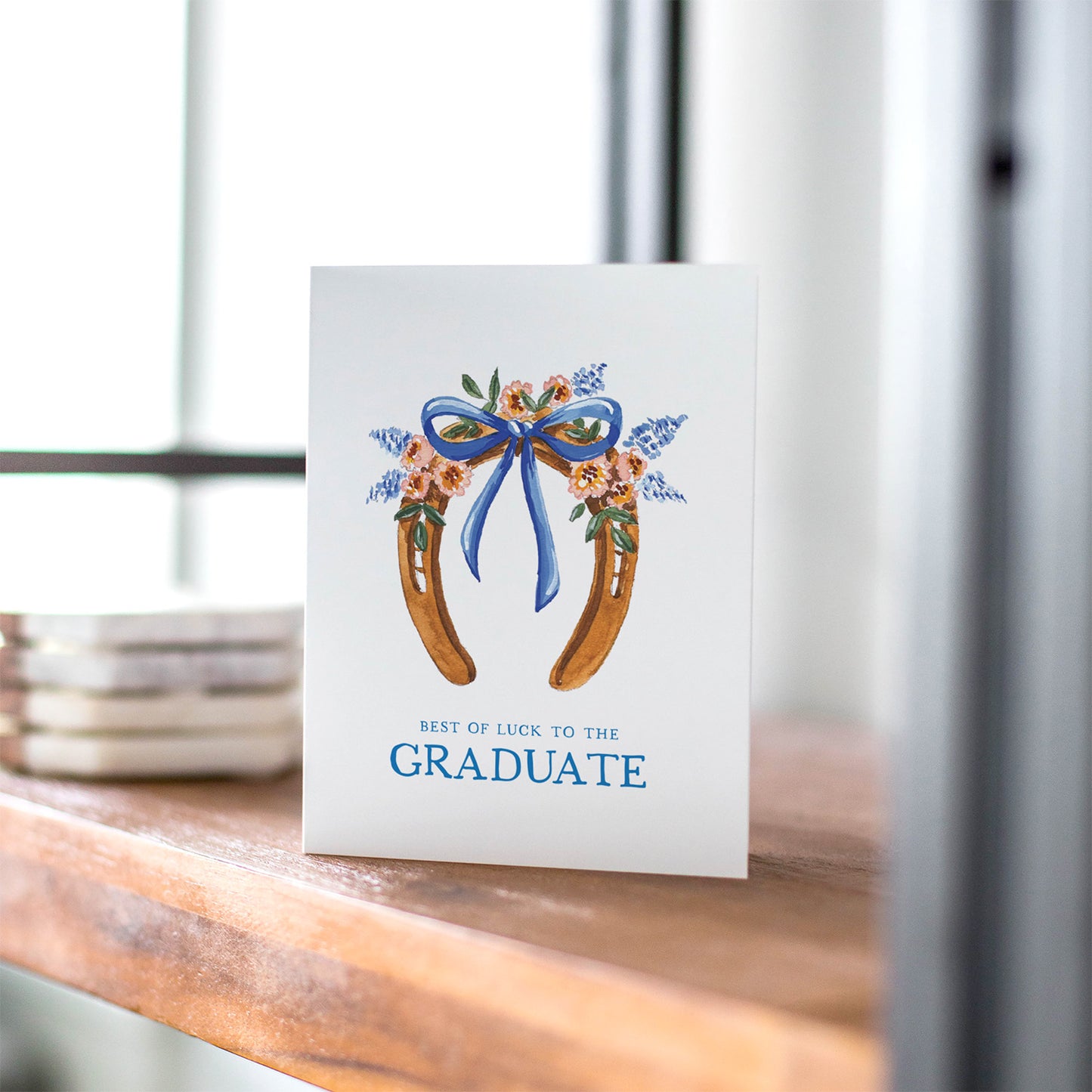 Horseshoe Graduate A2 Greeting Card