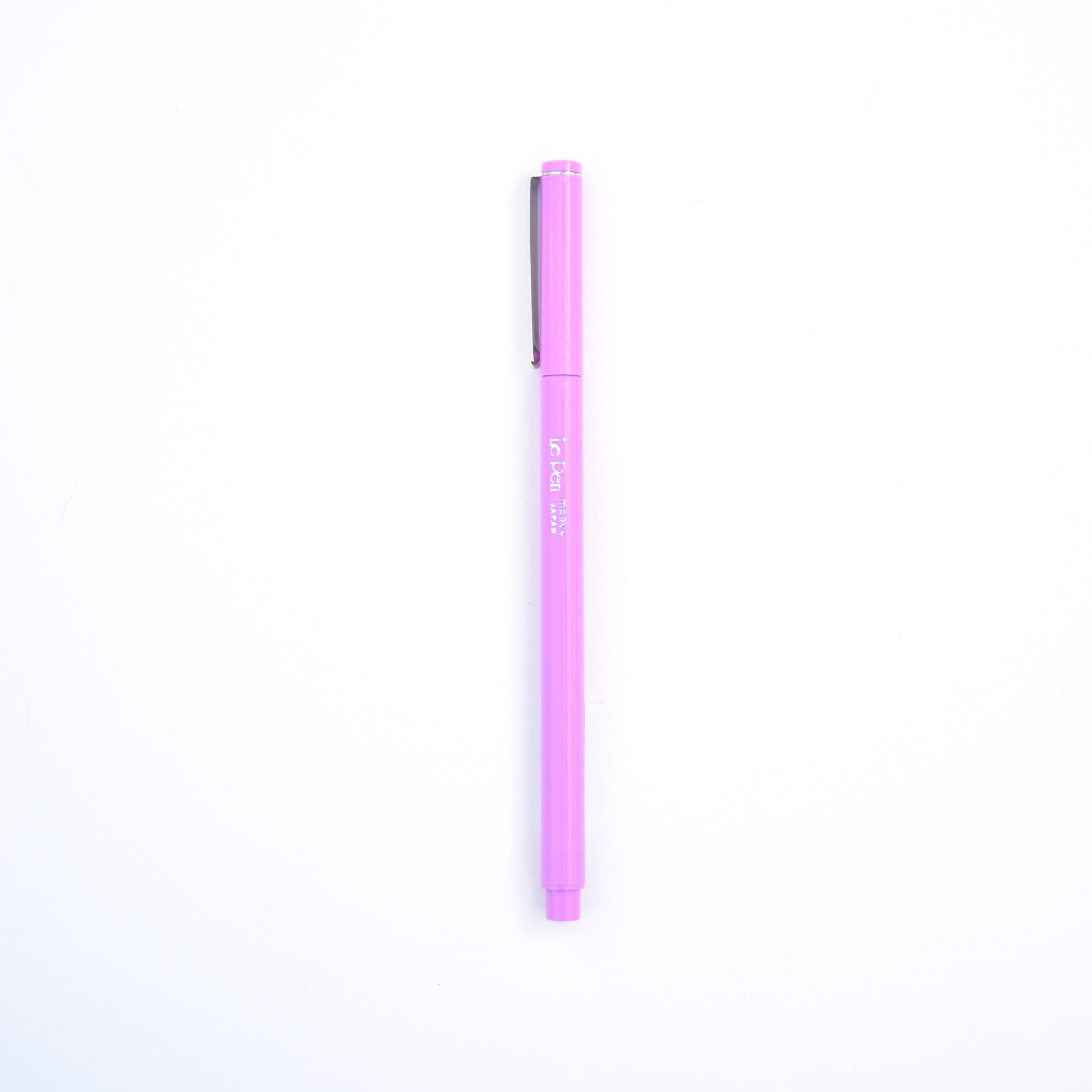 Le Pen Orchid - vibrant orchid purple ink pen with fine tip, perfect for adding a pop of color to planners and creative projects.