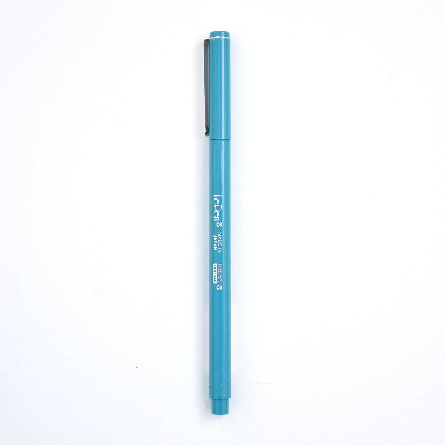 Le Pen Teal - smooth teal ink pen with fine tip, great for bullet journaling, creative designs, and adding colorful details.