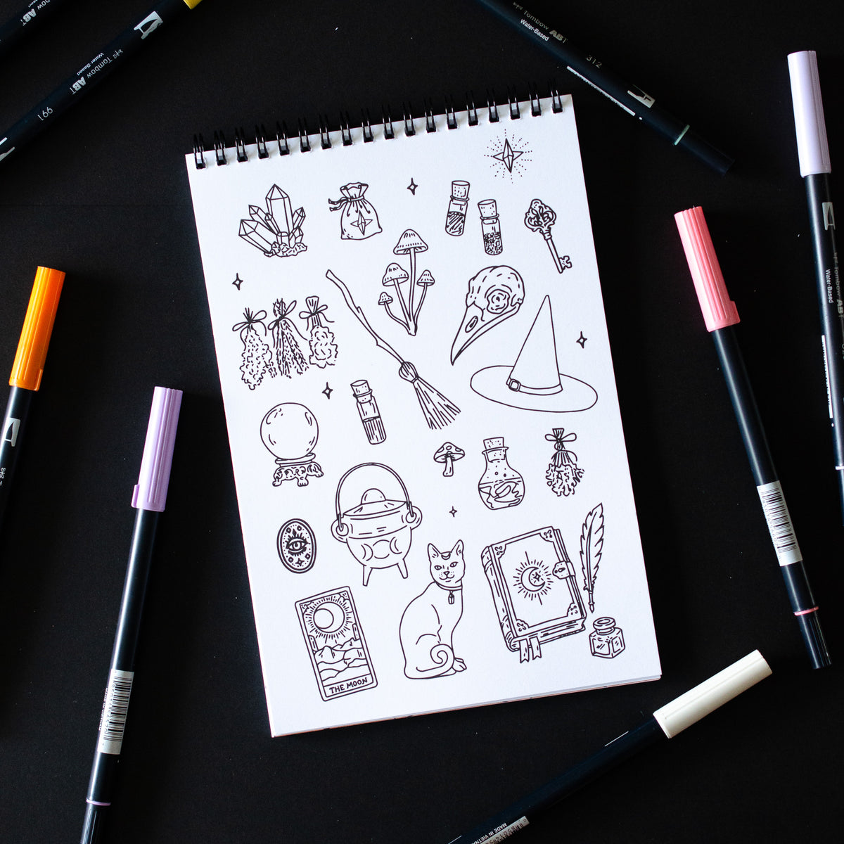 Antiquaria Magic Apothocary Premium Coloring Book