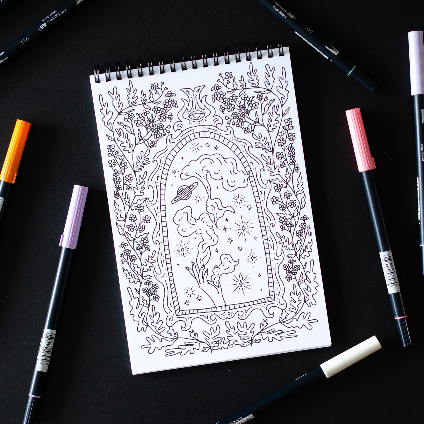 Antiquaria Magic Apothocary Premium Coloring Book