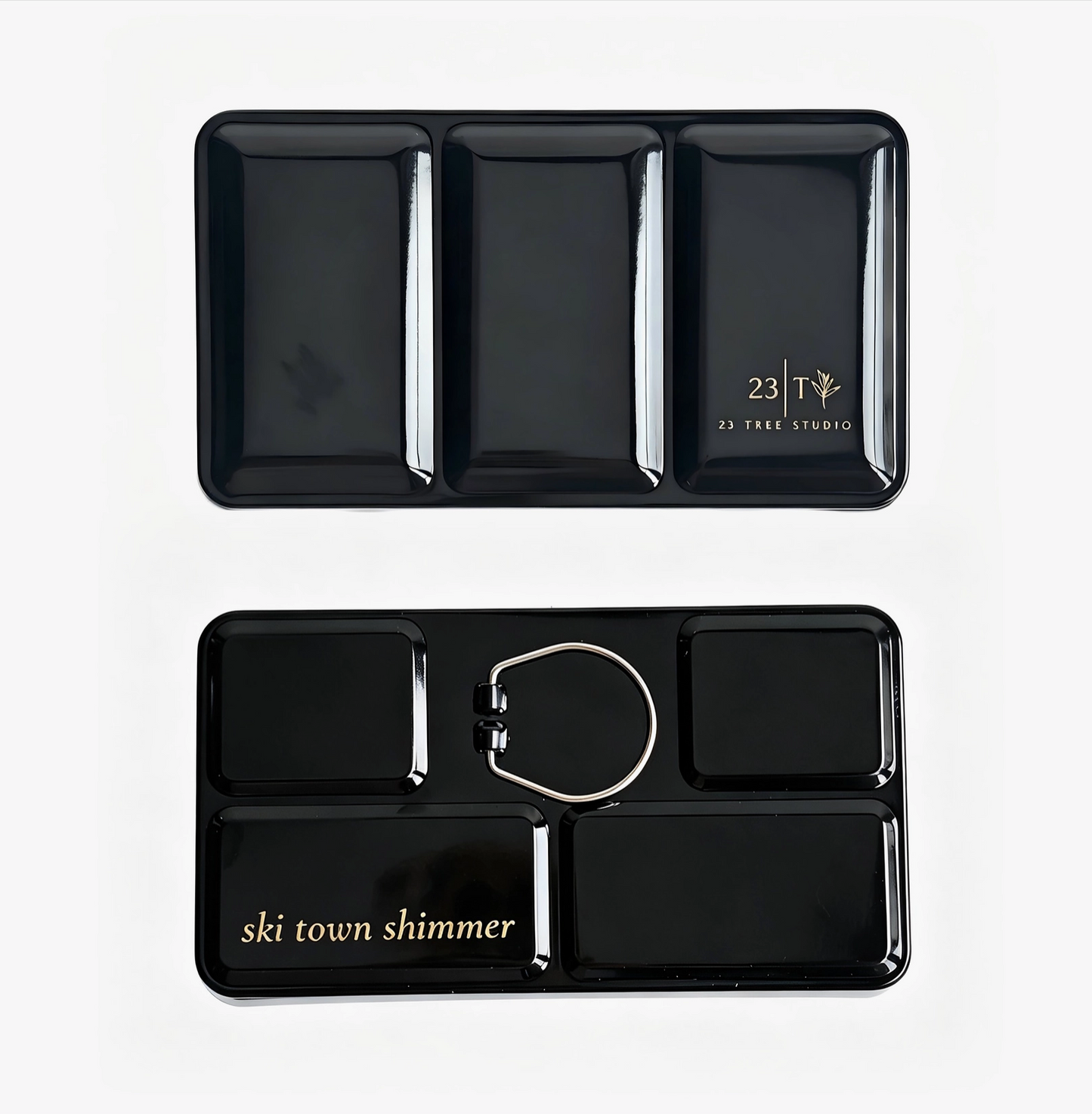 Ski Town Shimmer — 12-Color Metallic Watercolor Set