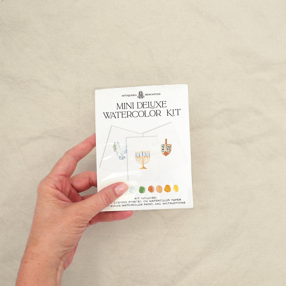 Antiquaria Mini Watercolor Kit: Hanukkah