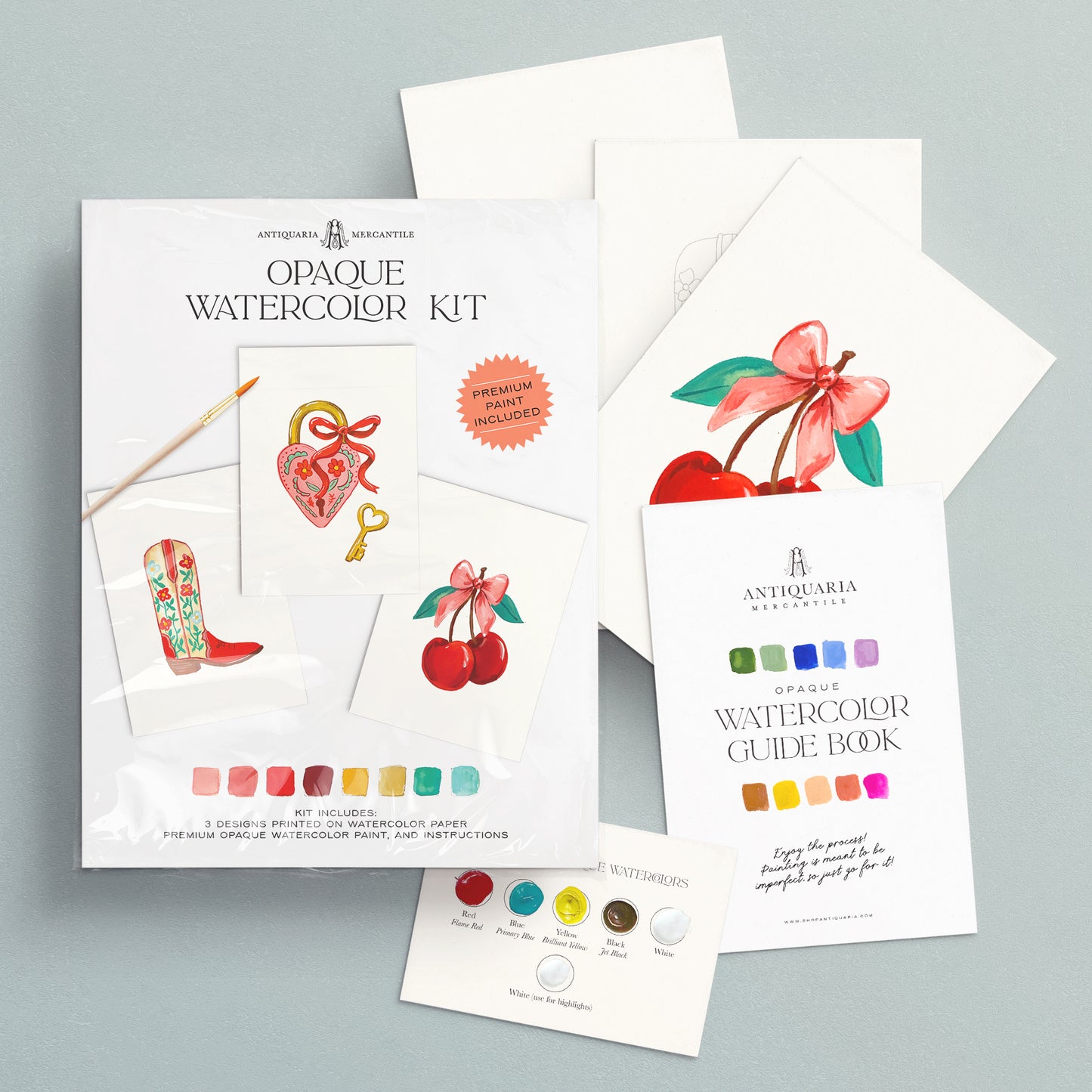 Antiquaria Watercolor Kit: Love Bomb