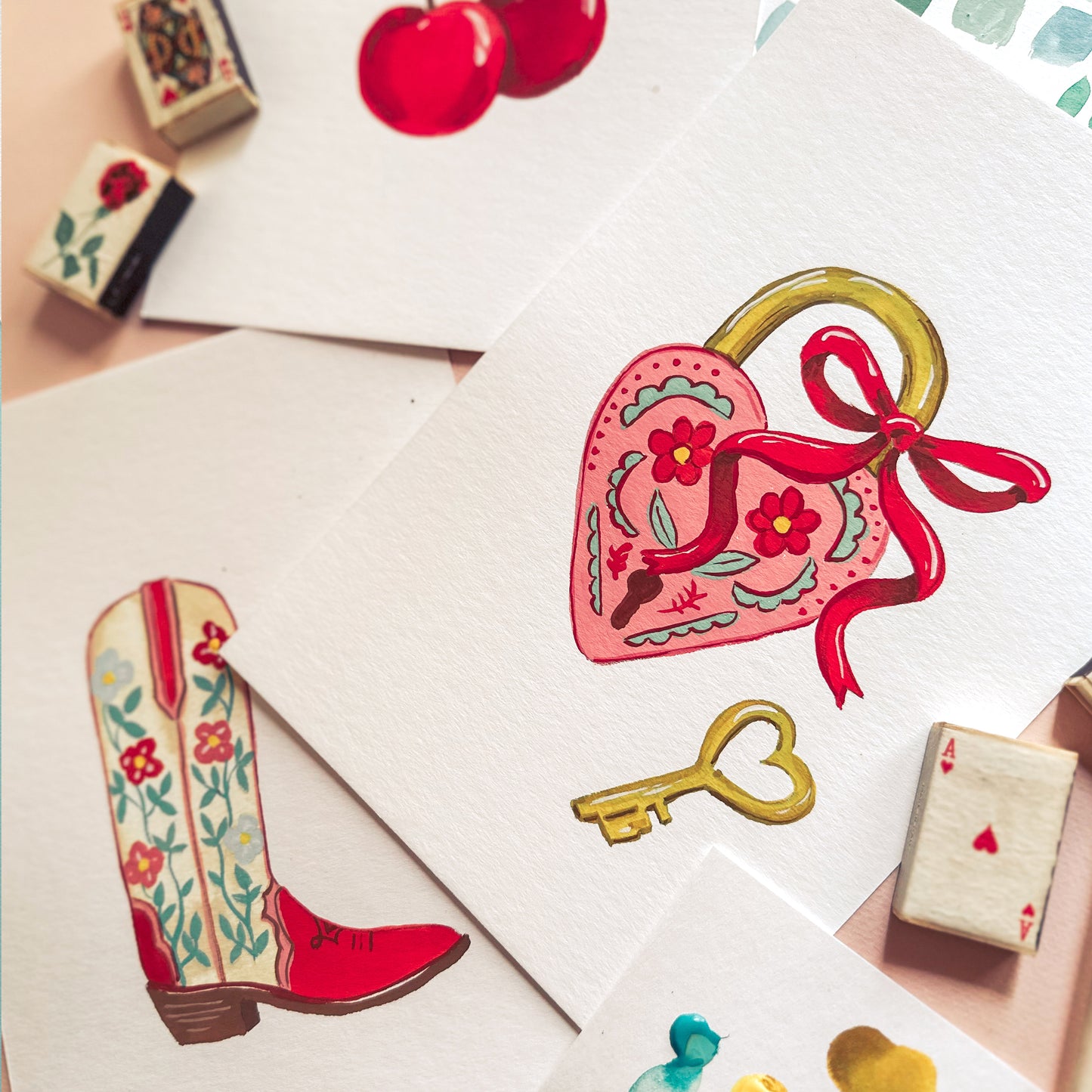 Antiquaria Watercolor Kit: Love Bomb