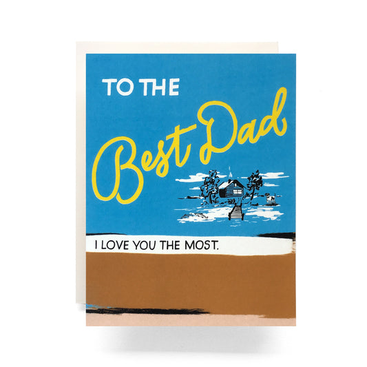 Retro Dad card with vintage-inspired design, ideal for Father’s Day and celebrating dads with a nostalgic style.