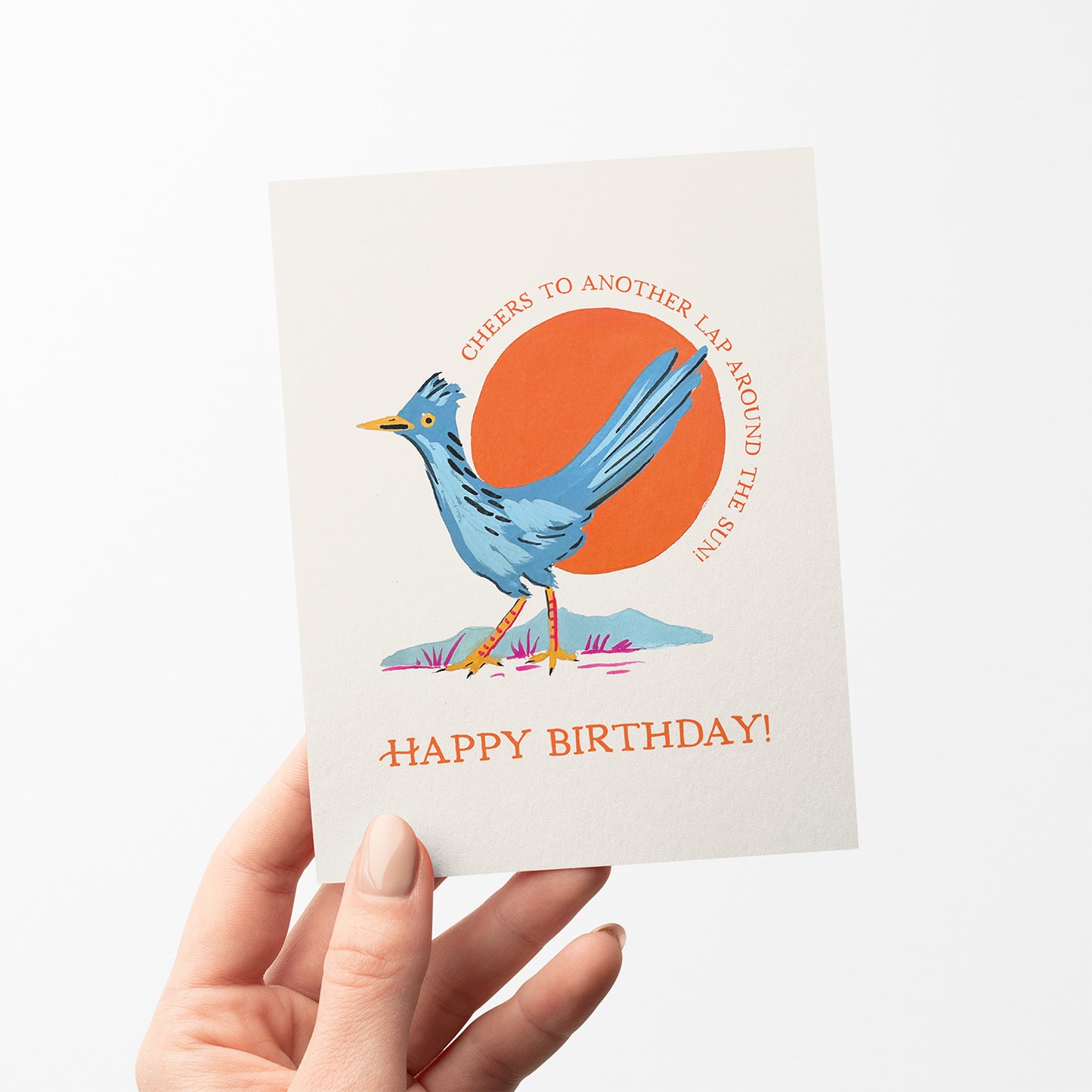 Roadrunner Birthday A2 Greeting Card