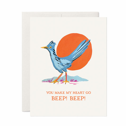 Roadrunner Love A2 Greeting Card