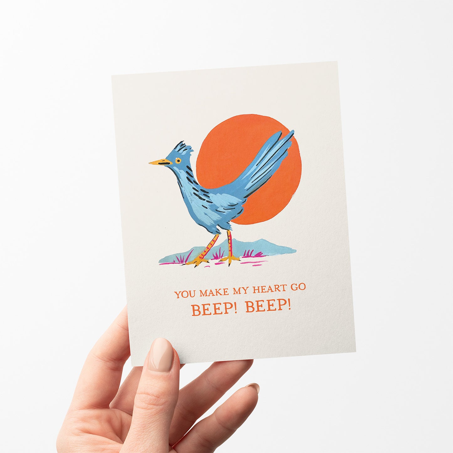 Roadrunner Love A2 Greeting Card
